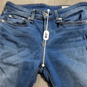Rag & Bone Cate Mid Rise Ankle Raw Hem Skinny Jeans Size 26‎ thumbnail 12