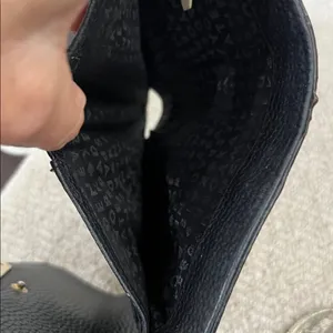 Kate Spade Black Wallet pebbled wallet with Gold Accent thumbnail 8