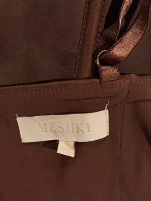 Meshki Lake Lace Cami Crop Top Brown thumbnail 9
