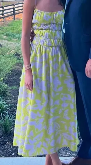 ASTR The Label Dress Midi Floral thumbnail 1