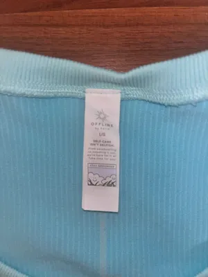 Aerie Athletic Short Sleeve Ribbed Top thumbnail 3