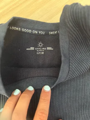 navy aerie tank top thumbnail 2