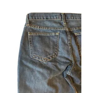 Gap Original Long and Lean Flare Leg Jeans Dark Wash Blue Denim Size 2 Long thumbnail 5