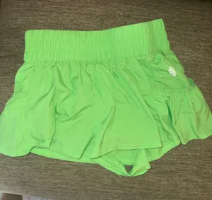 Green Free People Shorts thumbnail 1