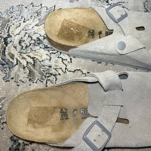 Birkenstock Boston Soft Stone Coin Suede thumbnail 10