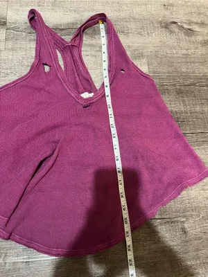 FREE PEOPLE We The Free Karri Swing Tank in Dahlia Mauve thumbnail 8
