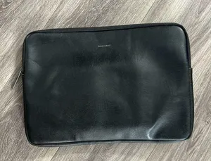 Matt and Nat Black Laptop Sleeve 15 Inch Vegan Padded Tablet thumbnail 2