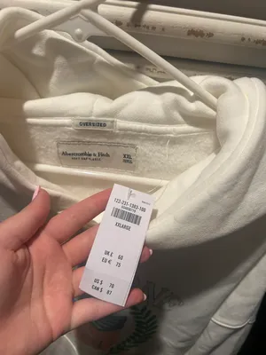 Abercrombie White Melbourne Tennis Sweatshirt thumbnail 5