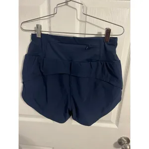 THE GYM PEOPLE High Waisted Running Shorts Navy Blue Size M New With Tag thumbnail 8