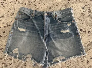 We‎ the free Free People denim shorts 31 thumbnail 1