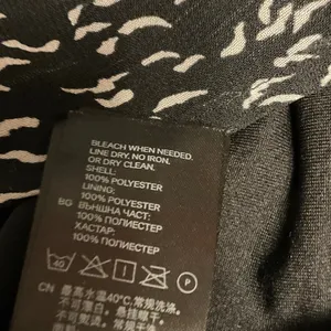 H&M Black and White Mini Dress thumbnail 10