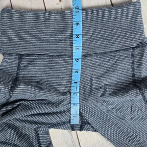 Calvin Klein Performance Athletic Fold Over Leggings Striped‎ Stretch Women's S thumbnail 11
