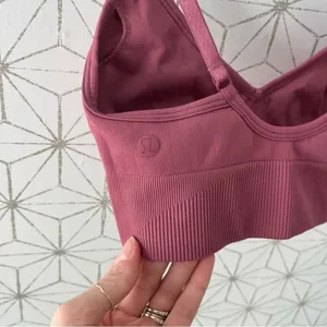 Lululemon Ebb To Street Bra II Moss Rose thumbnail 8