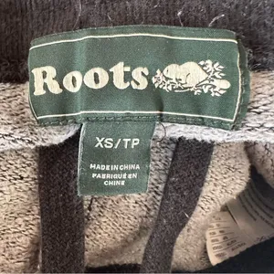 Roots Joggers Sweatpants Charcoal Gray Women’s Size XS Slim thumbnail 7
