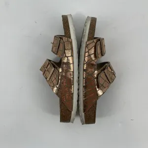 Birkenstock Arizona Gator Gleam Copper Two-Strap Comfort Sandal EU 38‎ US 7 thumbnail 6