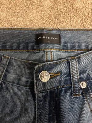 White Fox Boutique Women's Straight Leg High-Rise Jeans - Medium Blue thumbnail 2