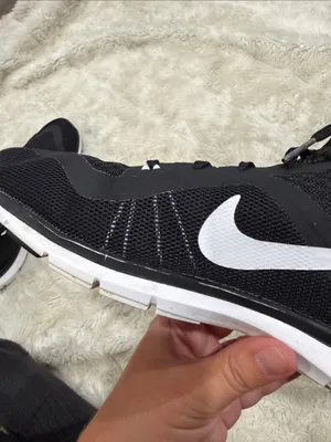 Nike Flex Trainer 6 athletic shoes in Black and White Woman’s Size 9.5 thumbnail 10