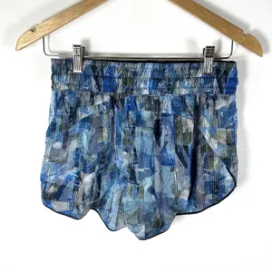 Lululemon Tracker Shorts Reversible Blue 4” Inseam Women’s Size 4 Choose A Side‎ thumbnail 4