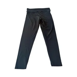 Pink Victoria's Secret Yoga Leggings Black Foldover‎ Waistband Medium M thumbnail 4