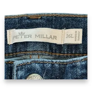 Peter Millar Williamson Straight Leg Crop Jeans‎ Women's Size 26 Long Stretch thumbnail 3