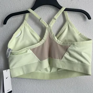 Nike Moisture-Wicking Racerback Sports Bra in Pistachio Green, NWT, Size 1X thumbnail 3
