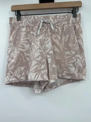 Lululemon Spring Break Away Short 3” Size 6 Shadow Leaf Ivory Muse thumbnail 3
