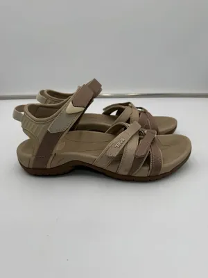 Teva Women’s Size 8 Sport Sandals 4266 Tan Brown Strappy Walking Hiking Shoes thumbnail 5