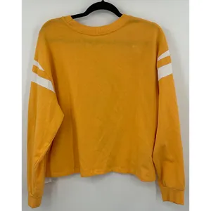 Walt Disney World Mickey Mouse Yellow Cropped Sweatshirt Size Xl Pre-Owned‎ thumbnail 2