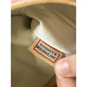 Dooney & Bourke Y2K Vintage Pink Monogram Messenger Shoulder Bag Purse thumbnail 5