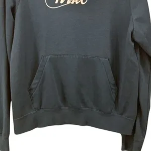 Nike‎ Cowl Neck Hoodie Small Logo Swoosh Fleece Lined Pullover Warm Soft Cozy thumbnail 5