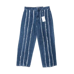 Cello Low Baggy Jean Frayed Distressed Stripe Wide Leg Slouchy Y2K Grunge‎ Indie thumbnail 2
