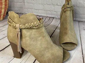 XOXO Open toe booties thumbnail 5