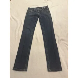 MISS ME Denim Women's JS5151SR SKINNY Low Rise Skinny Blue Jeans Size 26 thumbnail 13