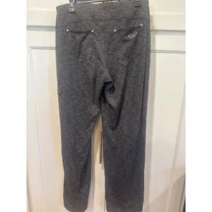 Kuhl Mova Straight Leg Pants Charcoal Athleisure Gray Cargo Hiking Women 12 Reg thumbnail 6