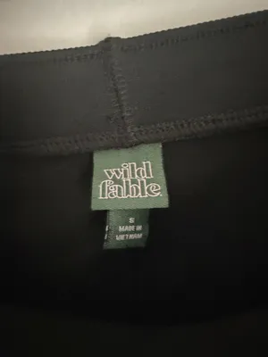 Wild Fable Black Maxi Skirt Straight Fitted thumbnail 2