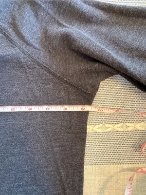 Lululemon Open Your Heart Long Sleeve Reversible Striped Yoga Running Workout thumbnail 14
