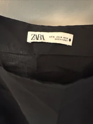 ZARA Women | Black | LINEN BLEND DRESS thumbnail 5