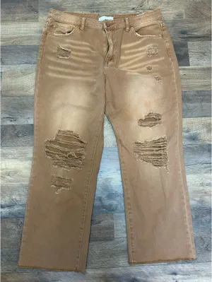 Vervet trousers tan size 31 thumbnail 1