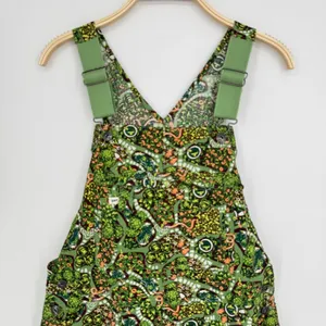 Duluth Trading Co Heirloom Gardening Shortalls Medium Succulent Garden Print thumbnail 2