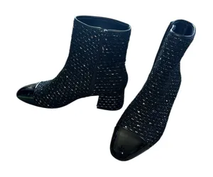 Steve Madden NEW Eiffel Bootie (Women) 8M, BLACK MULTI thumbnail 1