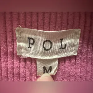 POL Barbie pink corduroy distressed jagged edge jacket size Medium thumbnail 7