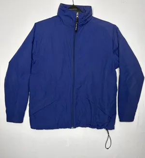 Vintage L.L. Bean 80's jacket fully thinsulate lined hidden hood in navy size XL thumbnail 1