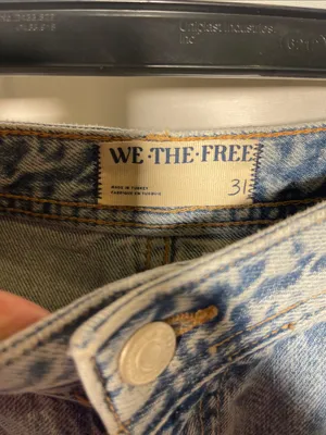 FREE PEOPLE IZZY FLARE JEAN BLUE 31 thumbnail 4