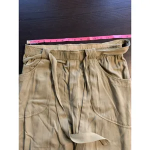 Anthropologie Dolan Left Coast‎ Pants Womens Medium Green Ankle Flowy Soft Comfy thumbnail 8