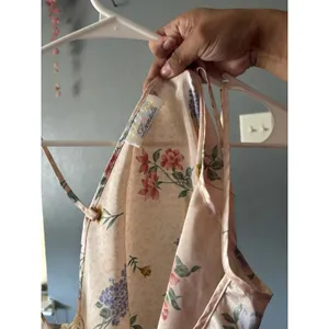 Romantic vintage Dentelle satin slip dress thumbnail 5