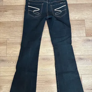 Seven7 Blue Flare Jeans thumbnail 5