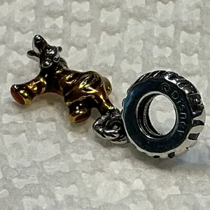 Pandora Disney Winnie the Pooh Tigger Dangle Charm 792213C01 S925 thumbnail 5