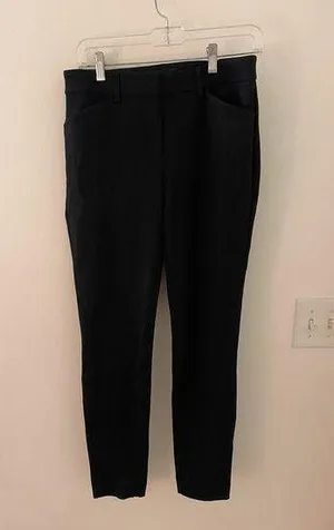Express size 6R skinny mid rise dress pants black thumbnail 1