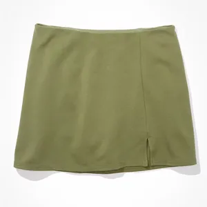 American Eagle It Knit Skort in Olive Moss Size Medium New with tag thumbnail 4