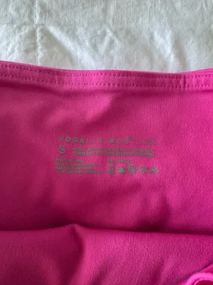 Pink Yogalicious LUX Hot Bike Shorts Small thumbnail 3